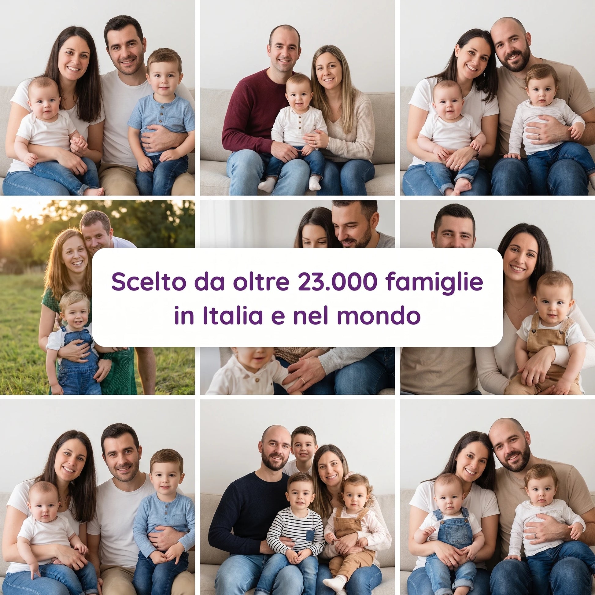 Scelto da oltre 23.000 famiglie